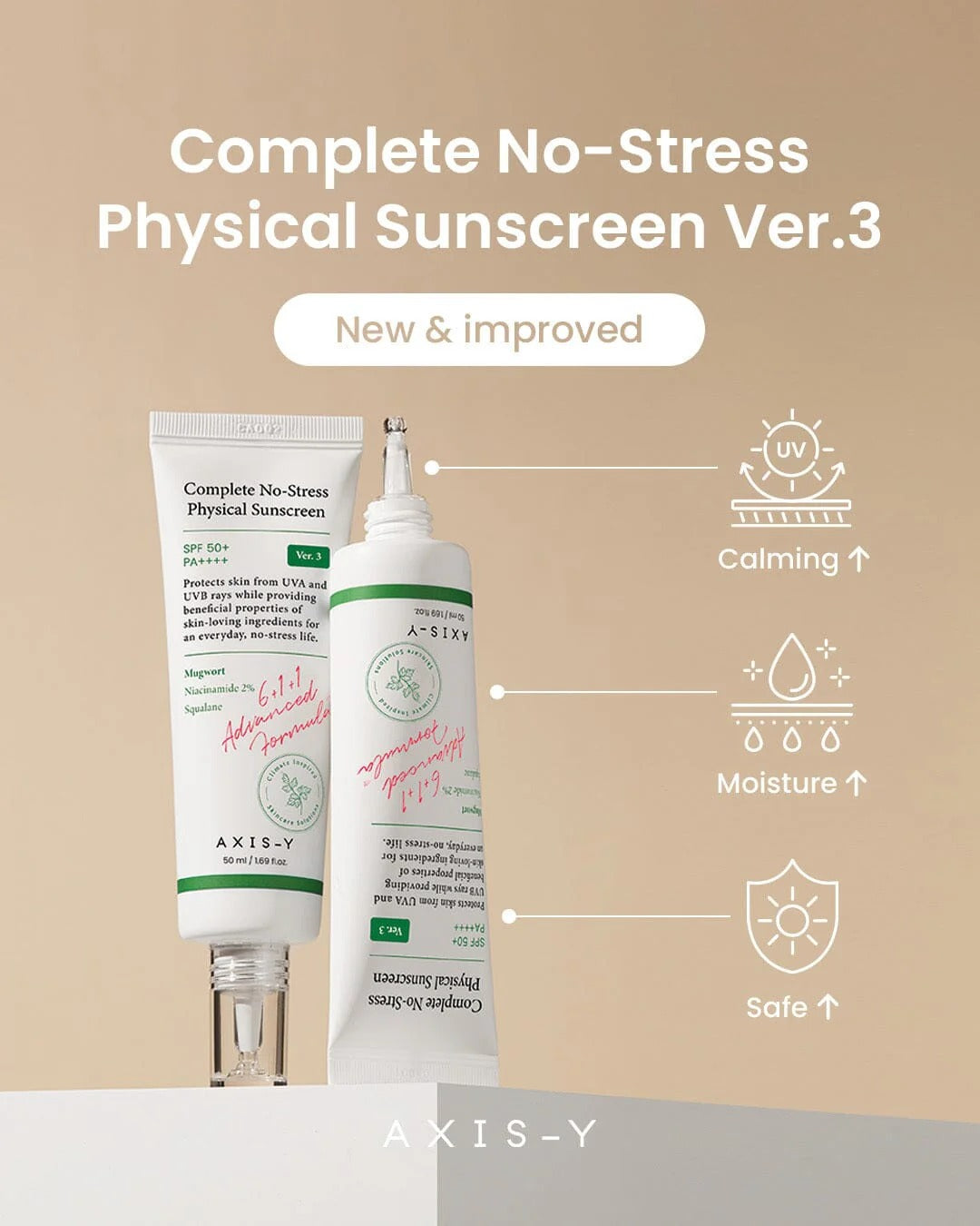 Complete No-Stress Physical Sunscreen